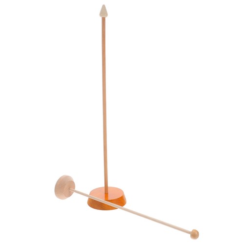 Desktop wooden flag stand - wooden,