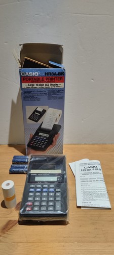 Casio hr8a portable - casio, hr8a-bk