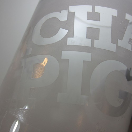 Cider glass orchard - cider, pig