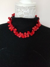 REAL CORAL BEADS  NECKLACE
