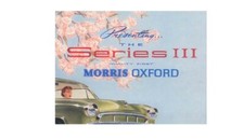MORRIS OXFORD SERIES 3 Retro