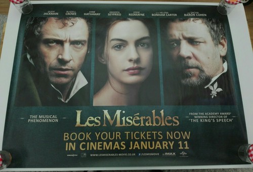 Cinema poster les miserables - poster:,