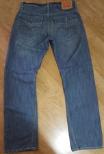 Levi's 514 Jeans Slim Fit Tapered Leg Zip Fly Blue W32 L32