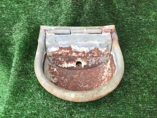 Metal drinker water bowl - drinker,