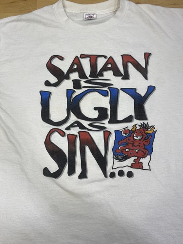 Satan ugly jesus stick - ugly, /