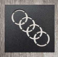 Audi Logo -  Car Carpet