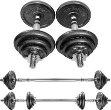 PROIRON 30kg Adjustable Dumbbells Weights Set Strength Training Equipment 