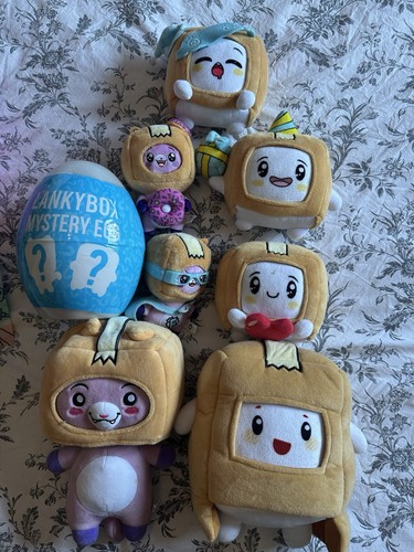 Lankybox plushie set 7 - set, x