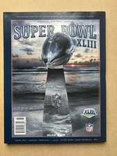 Super Bowl XLIII 43 NFL Programme Steelers Cardinals US EDITION RARE 