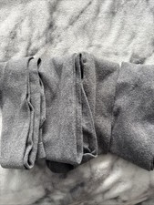 4 Pairs M & S Girls Grey Thermal School Tights 11-12 Years