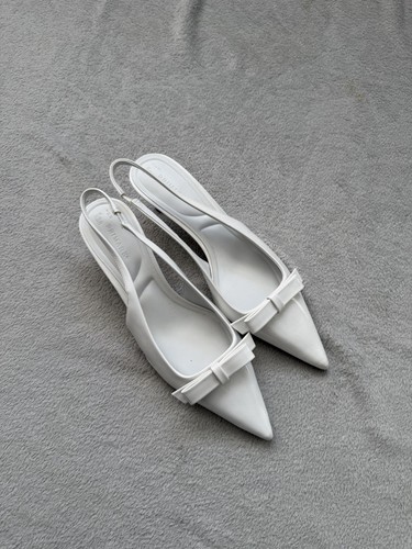 Primark white bow patent - primark,