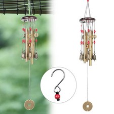 Wind Outdoor Chimes Decor Garden Bells Yard Home Copper Tubes Ornament Large
