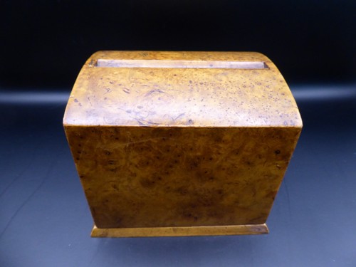 Art deco period burr - deco, walnut
