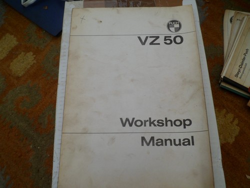 Genuine puch vz50 - vz, 50