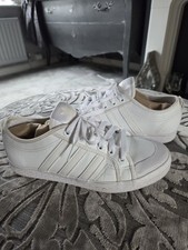 Adidas White Pumps Trainers Sneakers Size 5 Leather Womens