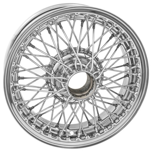 Mws wire wheel 14x4 - wire, chrome