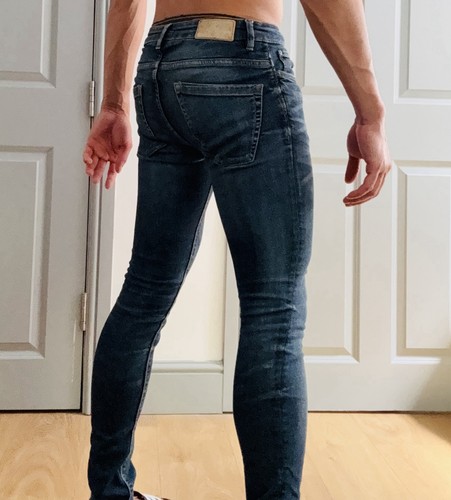 Zara men blue - blue, skinny