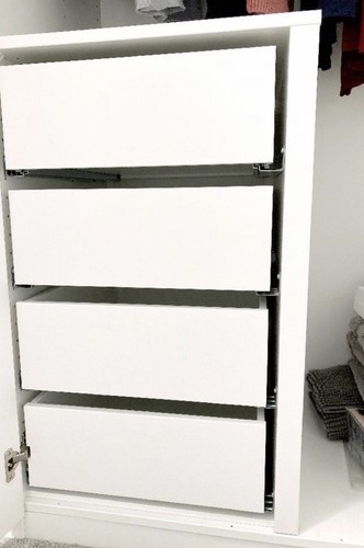 Ikea komplement white - 1x,