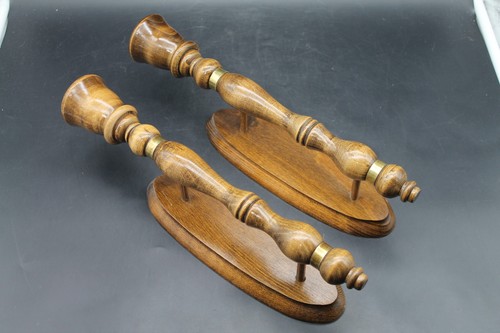 Pair vintage wooden - vintage, mount