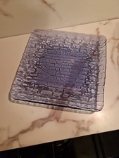 Lilac Square Glass Dish