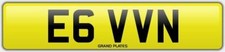 EVAN NUMBER PLATE EVANS