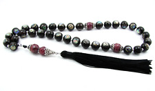 10mm PAUA INLAID EBONY 33