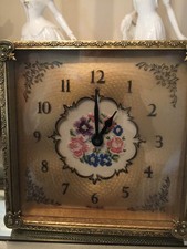 1940s/50s smiths petite point clock converted to quartz battery movement