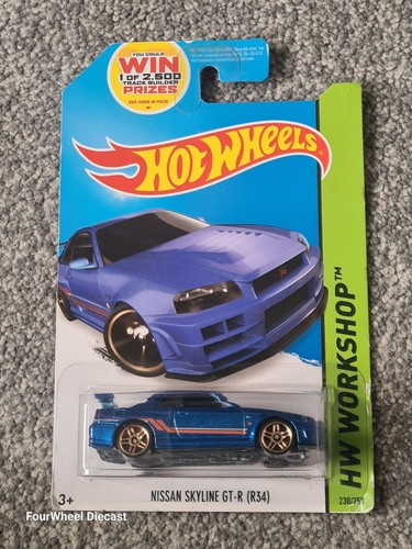 2014 hot wheels nissan skyline - 2014,