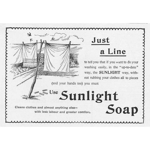 Sunlight soap just line - soap, a
