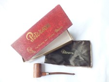 Peterson, a fantastic "Tankard", slim stemmed briar pipe with pouch & box