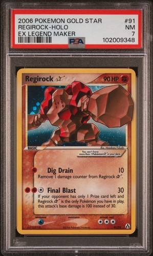 Psa regirock gold - gold, 91/92