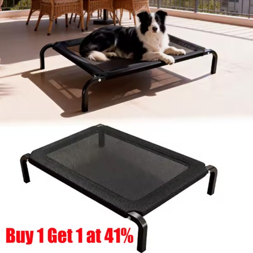 High raised dog bed elevated - high,