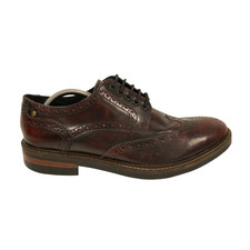 Base London Men's Brogues Red