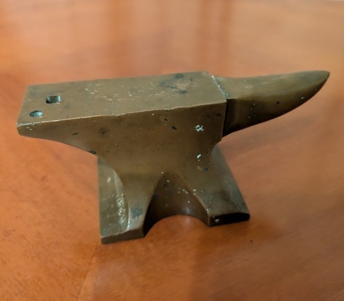 Vintage solid brass - solid,