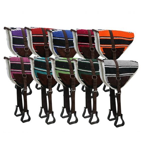 Bareback saddle pad navajo top - bareback,