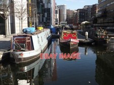 PHOTO  NARROWBOATS IN