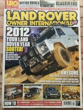 Land Rover Owner International Magazine - February 2012 - Defender Icons, RR P38