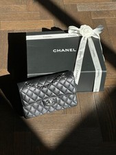 Chanel Black Quilted Caviar