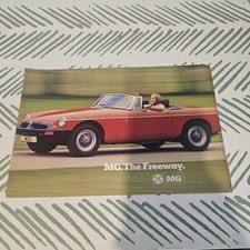 MG RANGE Sales Brochure 1976