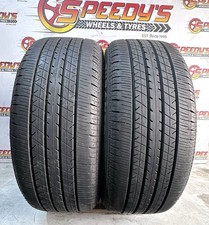 2x 245/45R18 96W BRIDGESTONE TURANZA ER33  7mm Tread  REF N79  2454518 PAIR