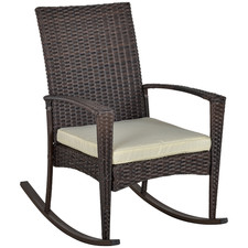 Rocking Chair Outdoor Rattan