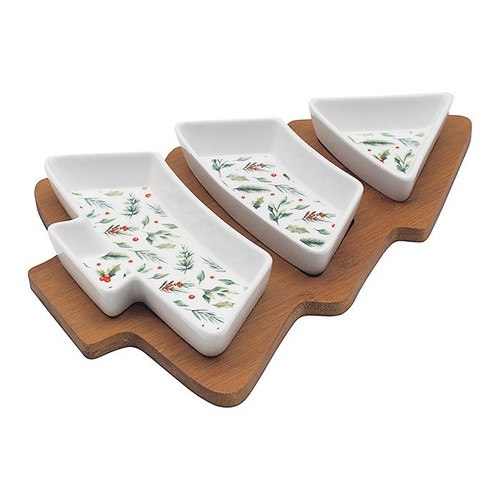 Christmas tree serving set - christmas,