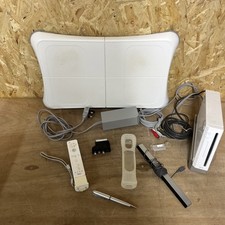 Nintendo Wii Console White (RVL-001 EUR) Bundle of all items shown