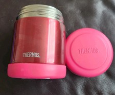 Thermos 10oz 290ml Funtainer Vacuum Insulated Stainless Steel Food Jar - Pink
