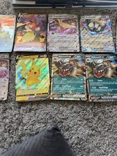 Pokemon Jumbo Promo Cards x9 plus stickers 