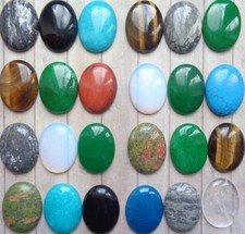 3pcs 30x40mm Semi Precious