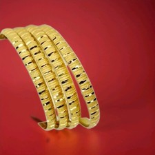 Ethnic Bangles 22k Gold Plated
