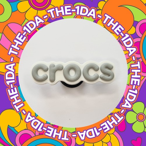 Super cute grey crocs badge - cute,