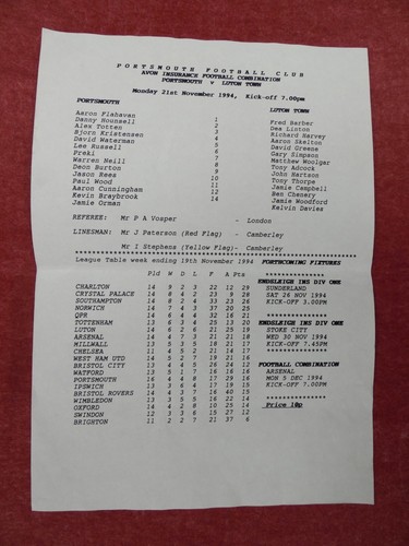 Portsmouth luton town - v,