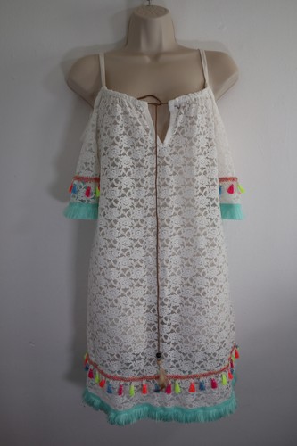 White lace dress - dress, uk